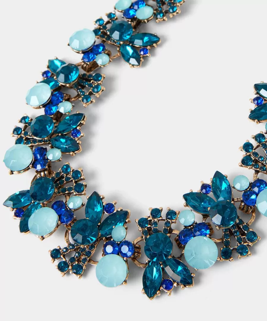 Sale Joe Browns A Vintage Affair Opulent Necklace Blue