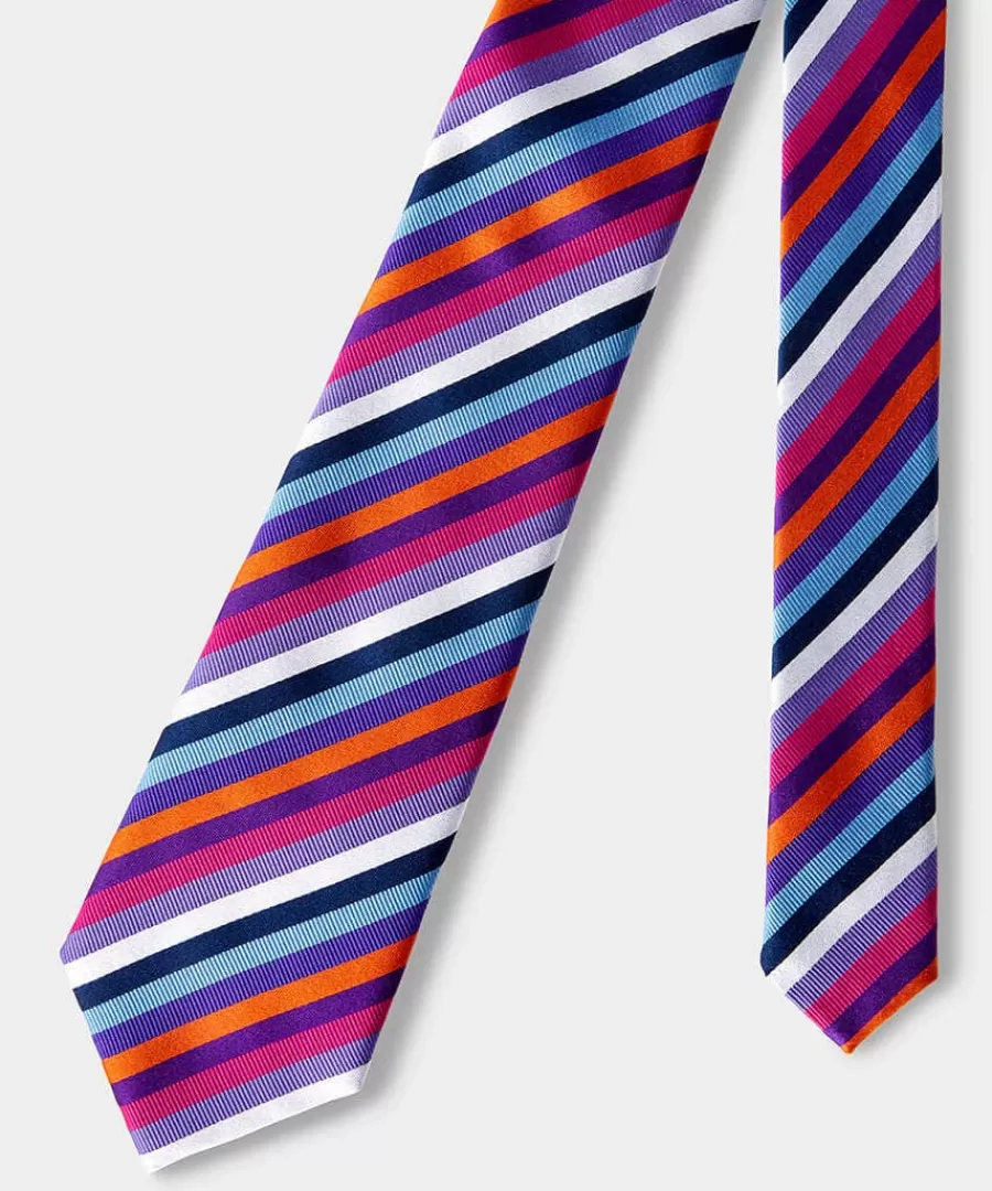 Flash Sale Joe Browns All The Jazz Stripe Silk Tie Multi