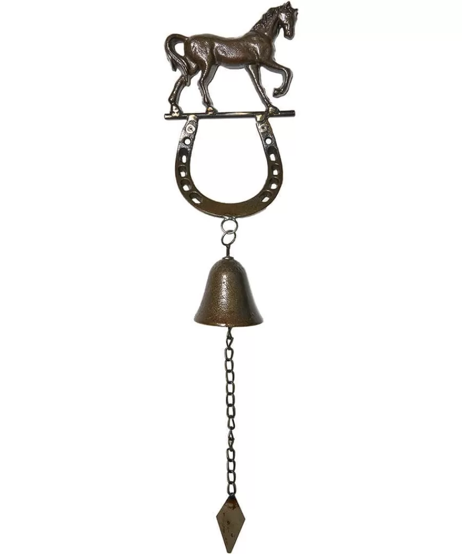 Shop Joe Browns Heritage Horse And Shoe Wall Bell Black