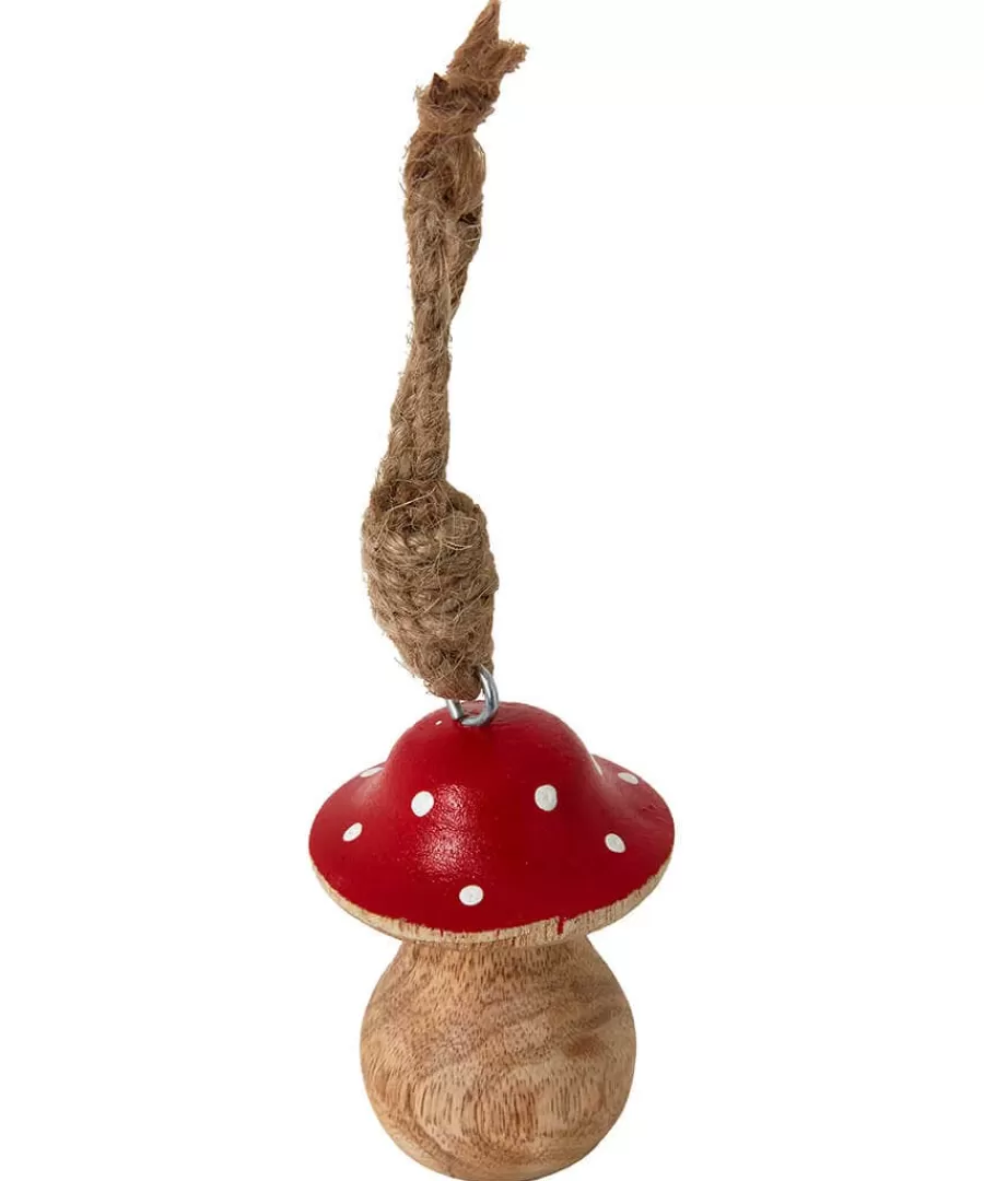 Discount Joe Browns Set Of 2 Woodland Winter Hanging Christmas Decorations Red