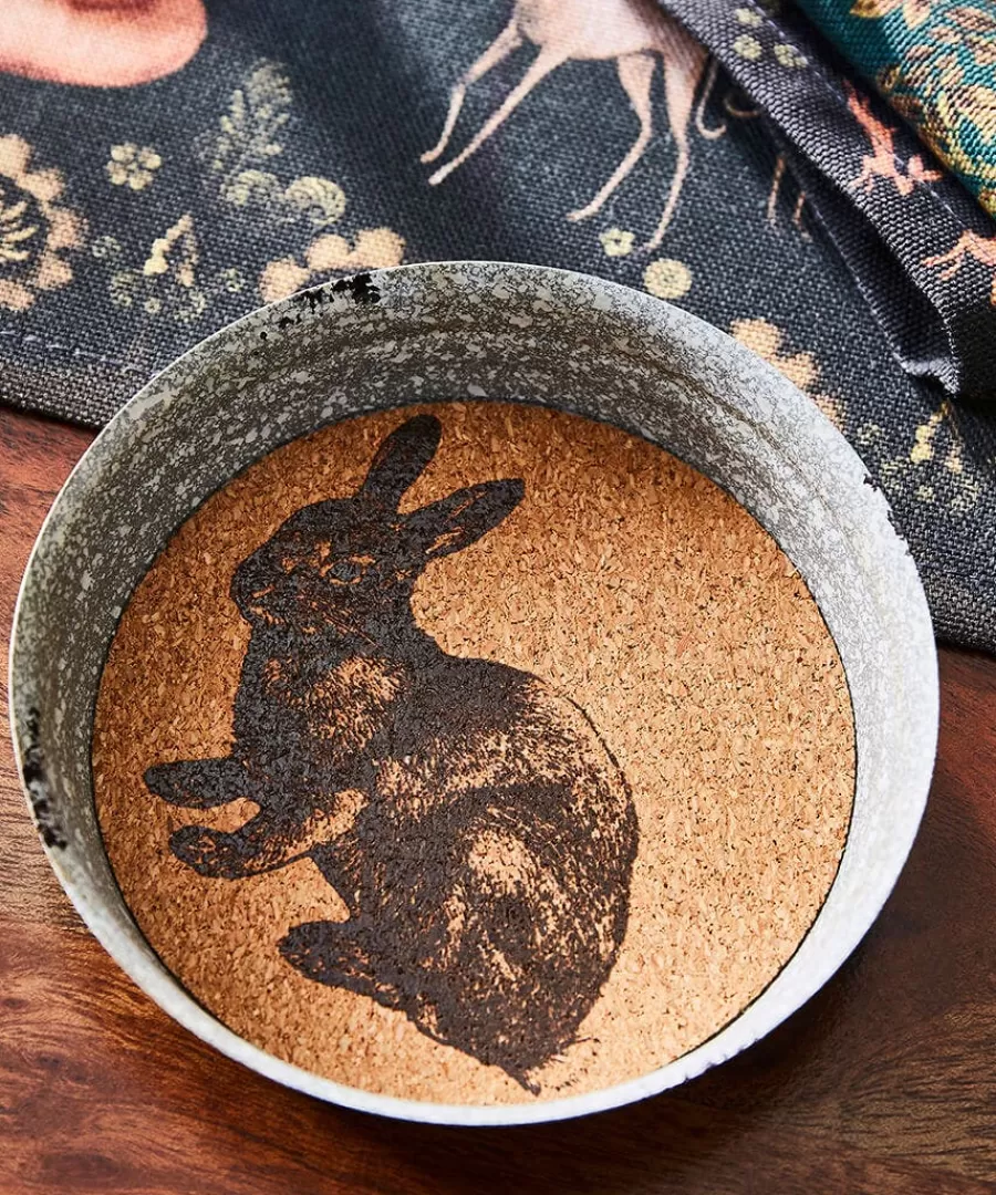 Fashion Joe Browns Set Of 4 Heritage Hare Coasters Natural