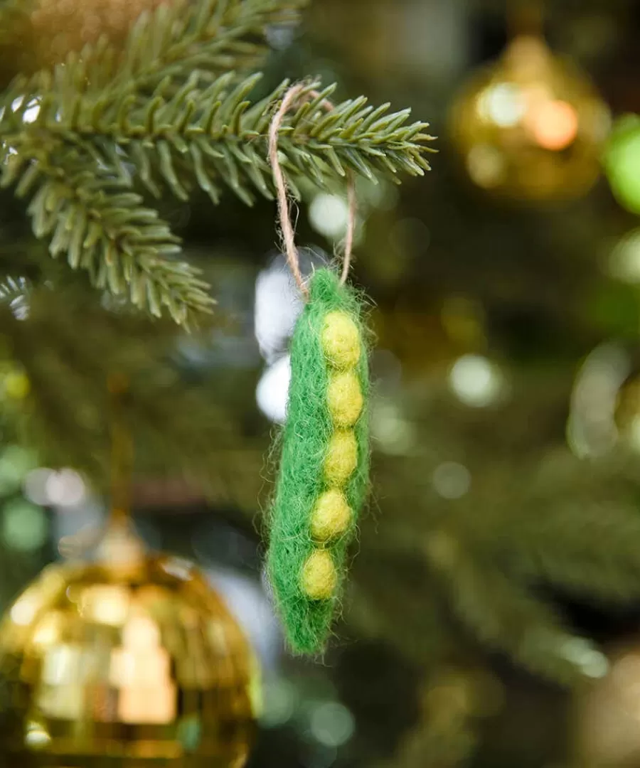 Online Joe Browns Set Of 4 Very Veggie Hanging Christmas Decorations Multi