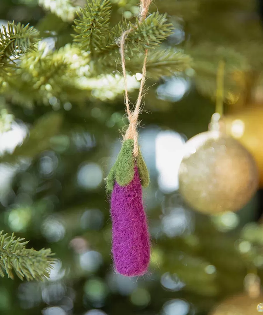 Online Joe Browns Set Of 4 Very Veggie Hanging Christmas Decorations Multi
