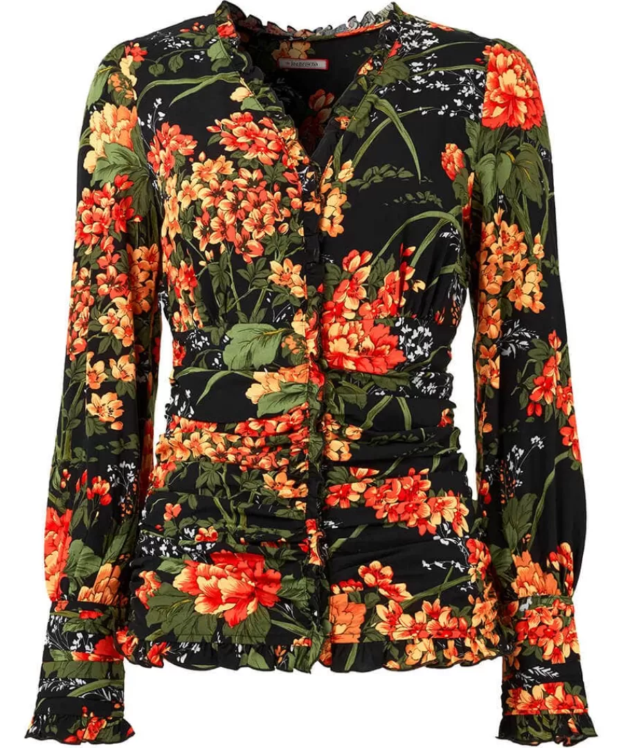 Cheap Joe Browns Simon's Vintage Printed Blouse Black