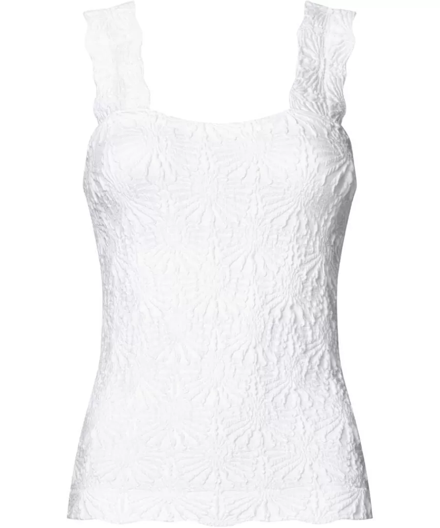 Fashion Joe Browns Summer Solstice Textured Vest White